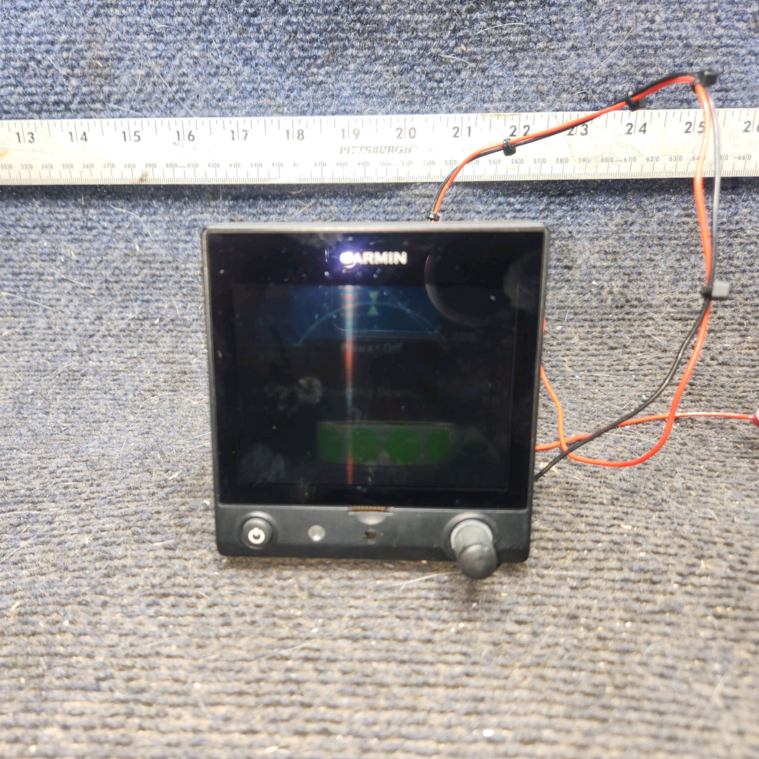 Used aircraft parts for sale, 011-03809-00 Garmin G5 cessna 172k Primary Attitude Display with Connector