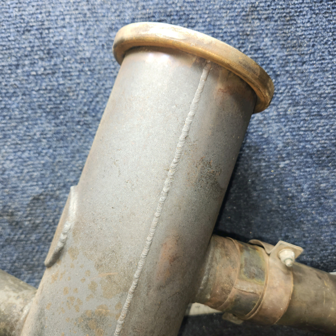 Used aircraft parts for sale, 0450400-3 Continental O-200 Cessna C-150J Muffler Assy with Pipe - LH
