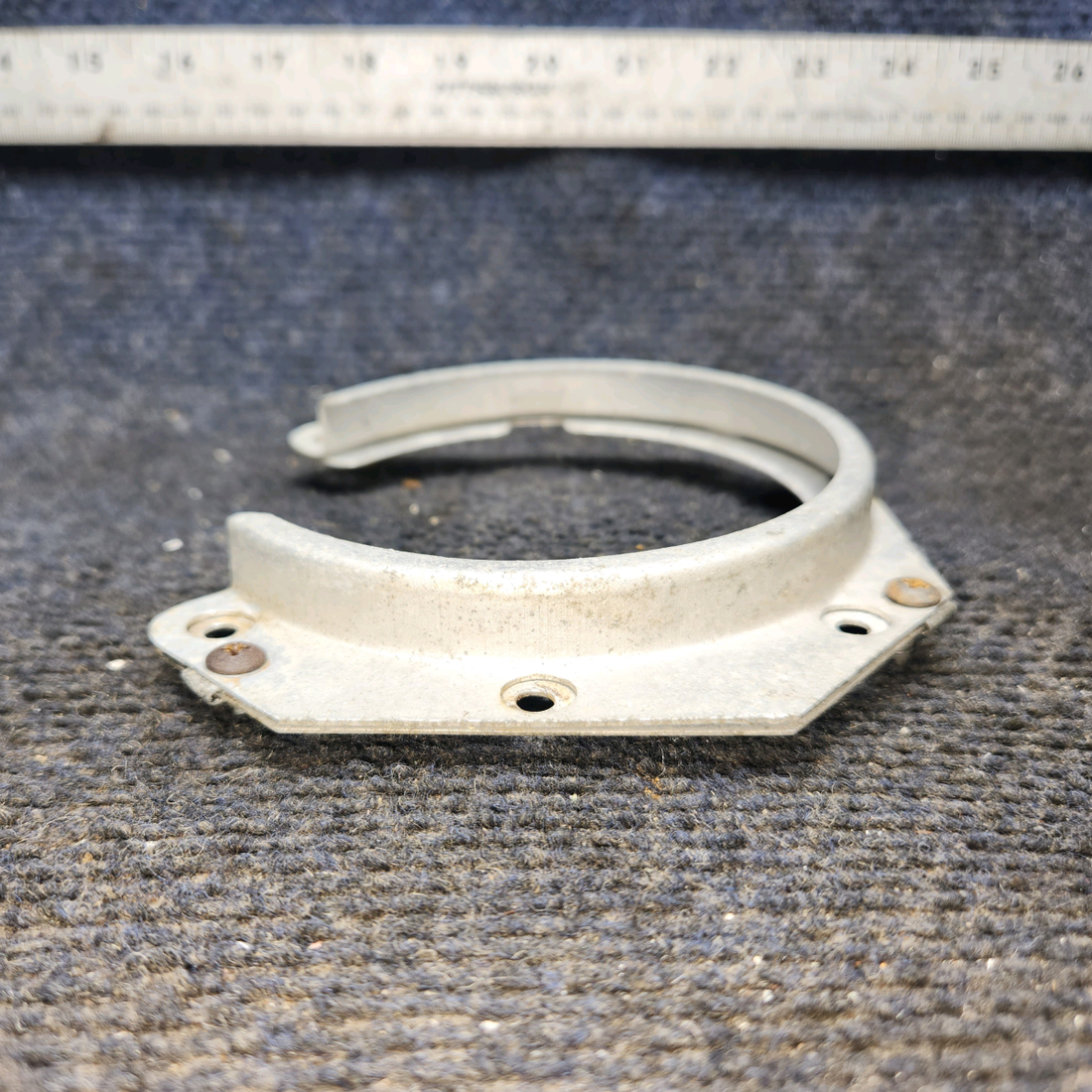 Used aircraft parts for sale, 0423542-6 Cessna 172E Landing Light Bracket Assembly