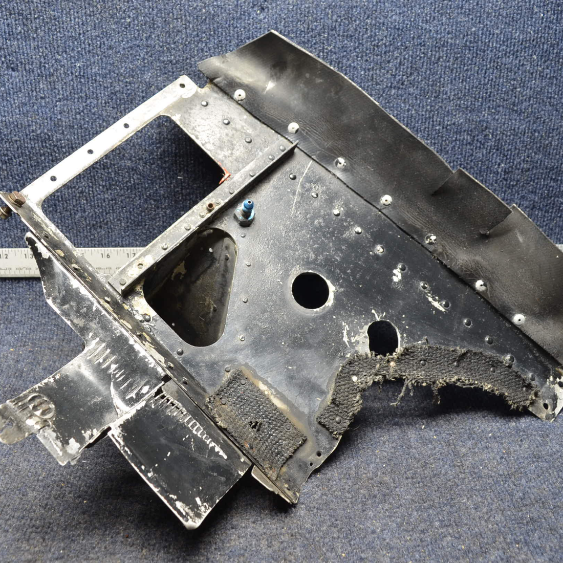 Used aircraft parts for sale, 2455038-2 Cessna 172RG ENGINE BAFFLE ASSY RH REAR