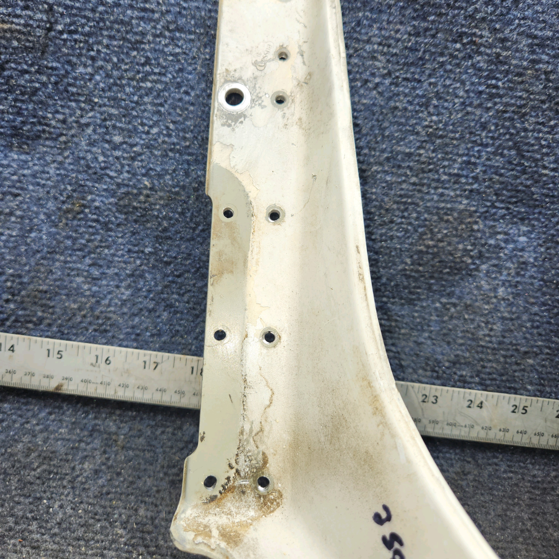 Used aircraft parts for sale, 0543016-1, 0543018-1 Cessna 172F Nose Gear Lower Fitting with Cap