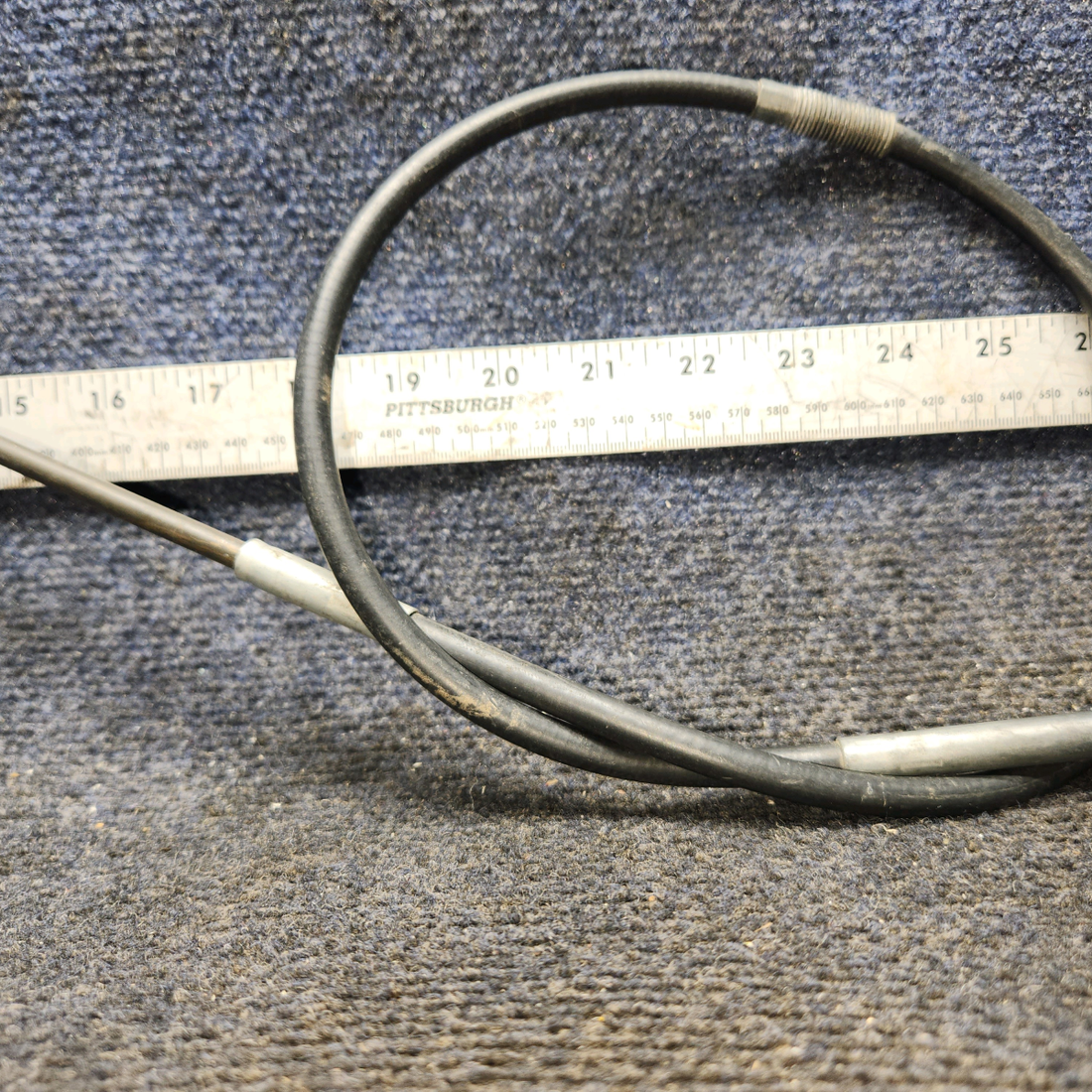 Used aircraft parts for sale, 253-001-1 Mooney M20C Throttle Control Cable (41 1/2")