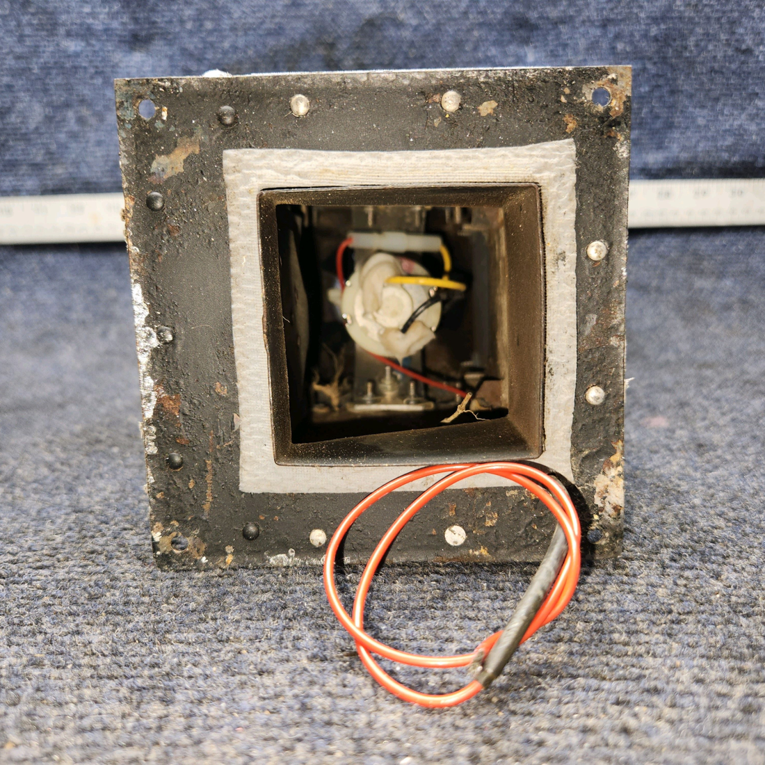 Used aircraft parts for sale, 22492-000 PIPER PA-24-250 Cabin Air Box Assembly LH or RH With 12 Volts Electric Fan