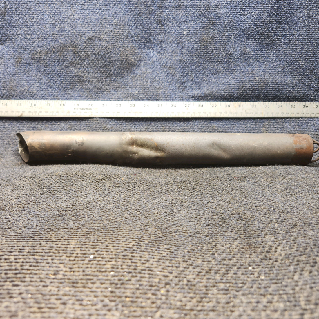 Used aircraft parts for sale, 63666-002 Piper PA-28-140 Tailpipe