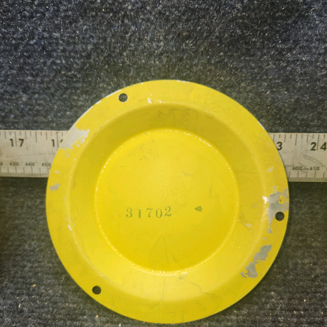 Used aircraft parts for sale, 31702-000 Piper Cub Super Cub Hub Cap "Price per Each"