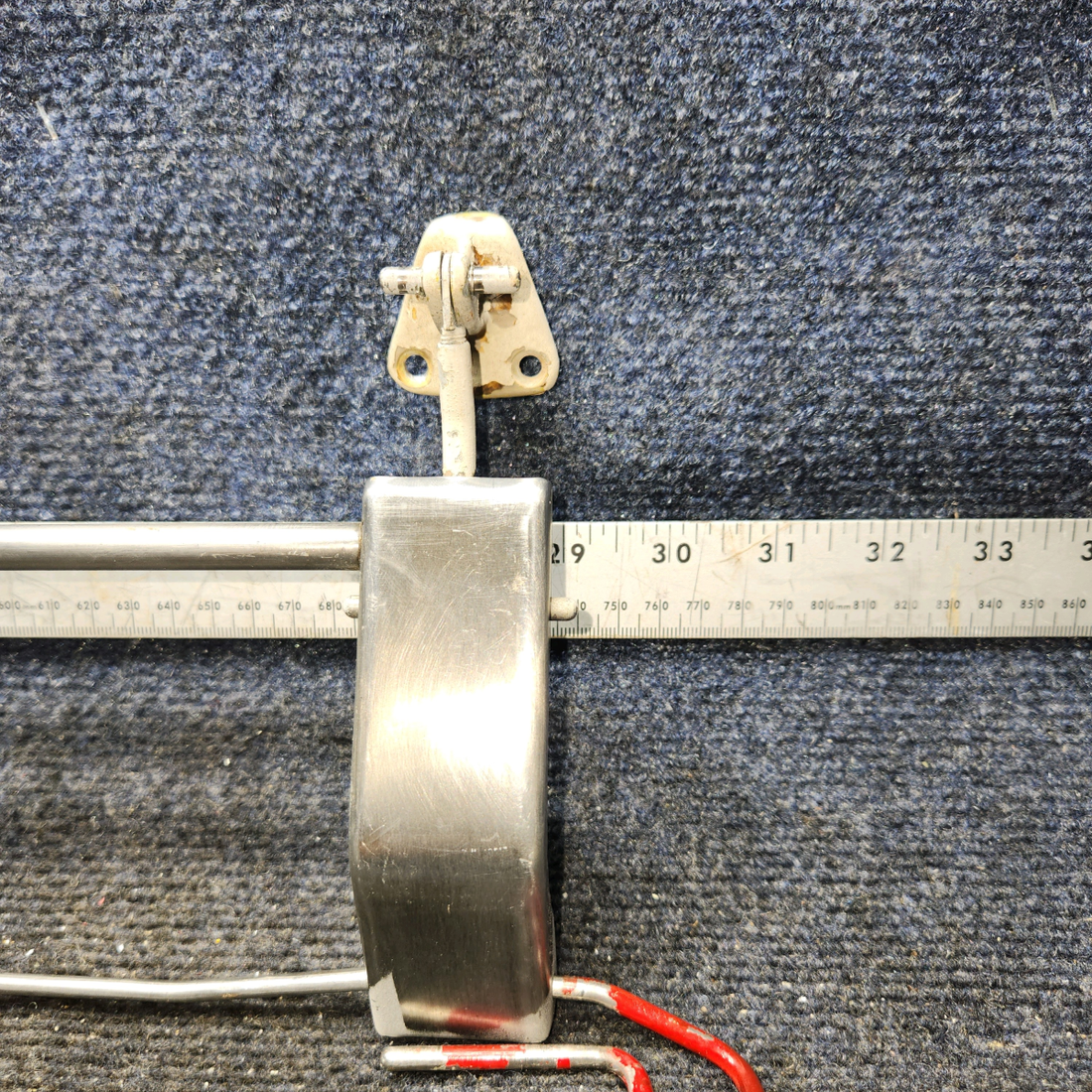 Used aircraft parts for sale, 35-415312-1 BEECHCRAFT F35 Cabin Window Handle Assembly with Pin, Support, and Linkages - LH