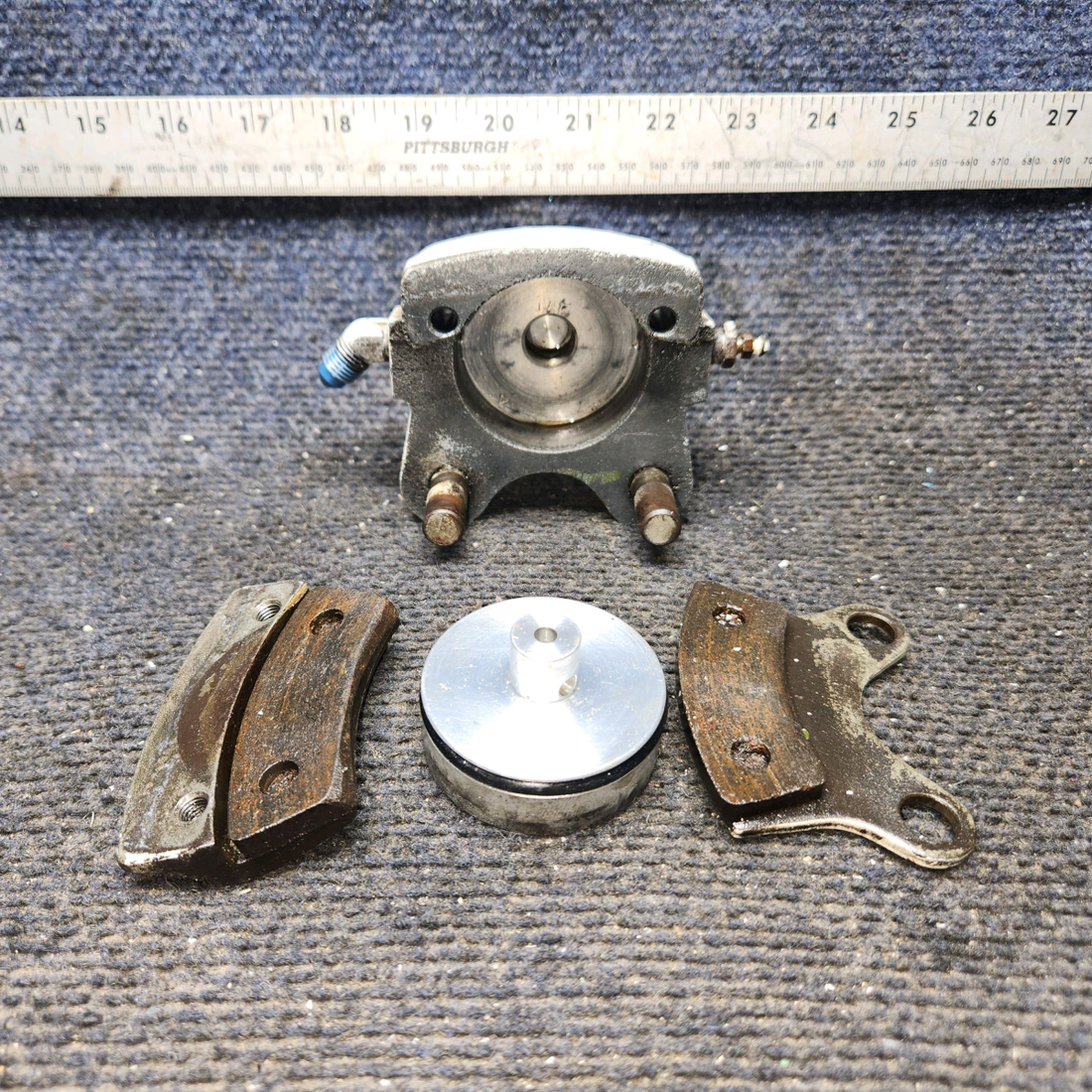 Used aircraft parts for sale, C163030-0108 Cessna 172E Brake Caliper Assembly
