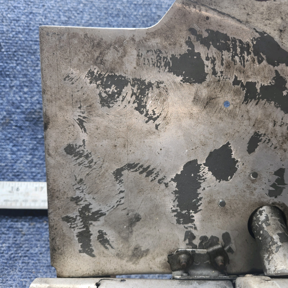 Used aircraft parts for sale, 99589-000 Piper PA28-140 Front Baffle - LH