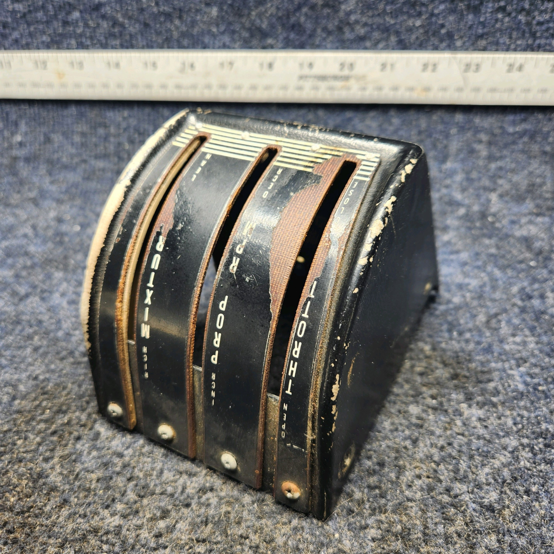 Used aircraft parts for sale, 69344-28 Piper PA32RT-300 ENGINE CONTROL COVER