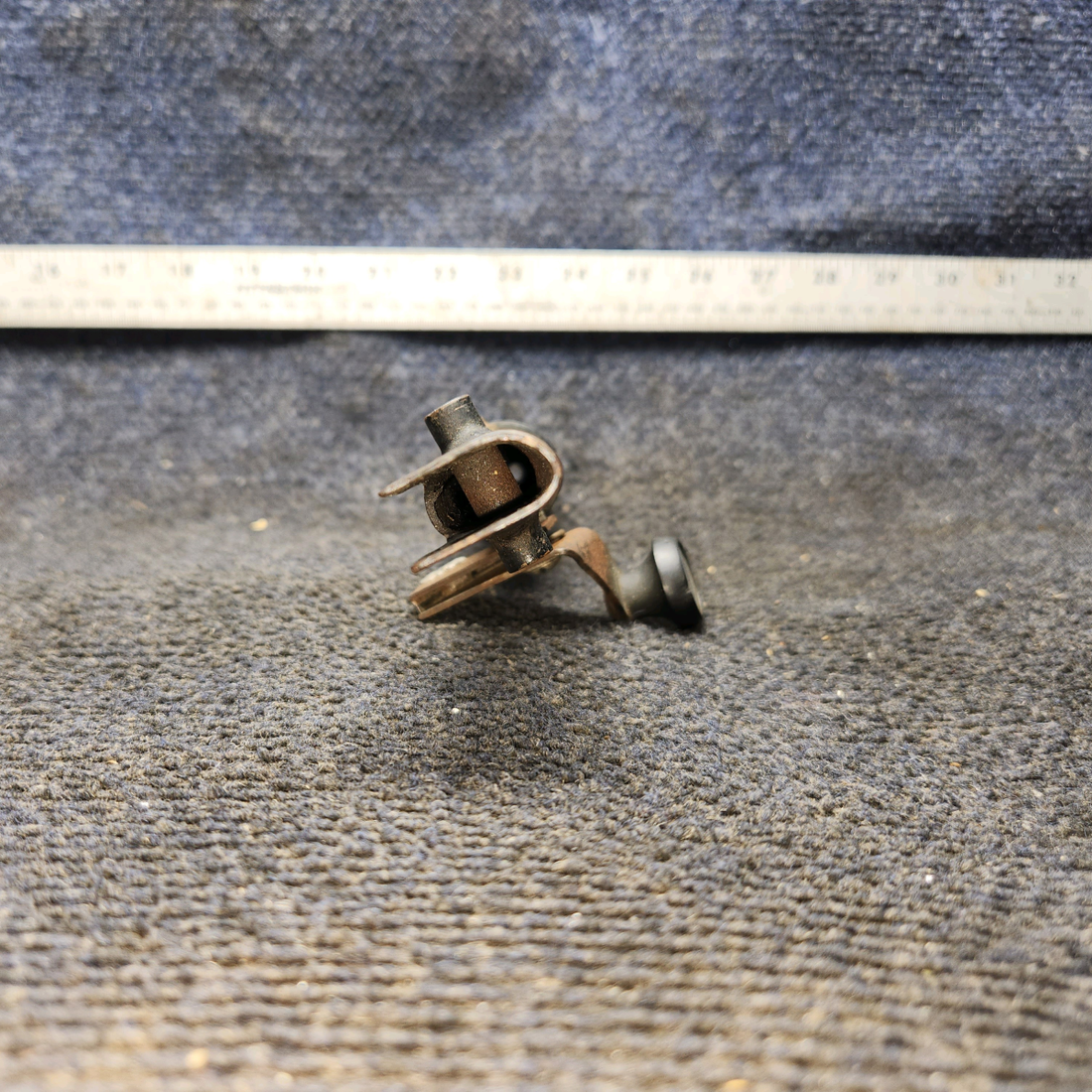 Used aircraft parts for sale, 63357-000 Piper PA-28-140 Handle Parking Brake Assy