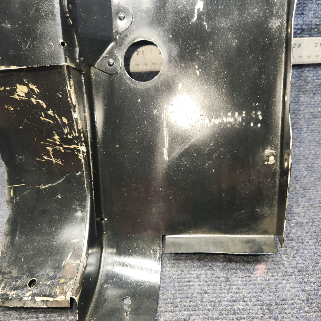 Used aircraft parts for sale, 0555207-1 CESSNA 172K BAFFLE ASSEMBLY, REAR LH