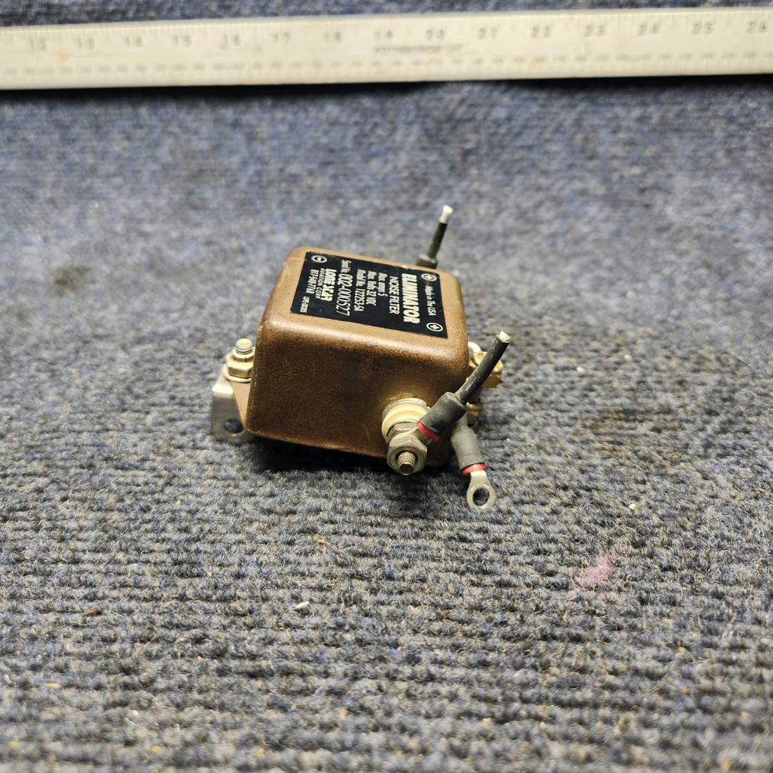 Used aircraft parts for sale, 122253-5A PIPER PA28-161 Warrior III NOISE FILTER ELIMINATOR 32V