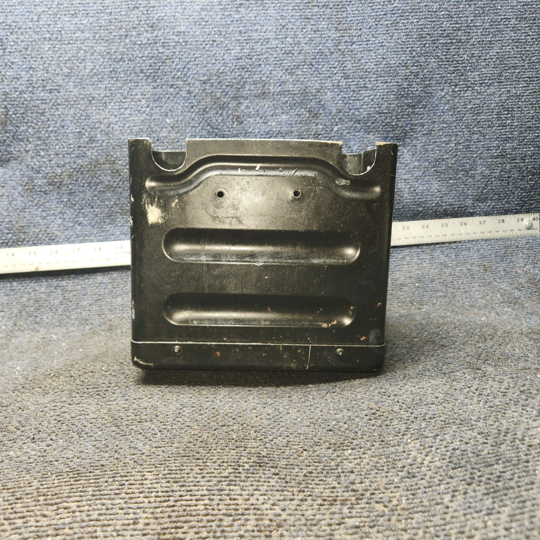 Used aircraft parts for sale, 0413307-18 Cessna 172E Battery Box Assembly (Minus Lid)
