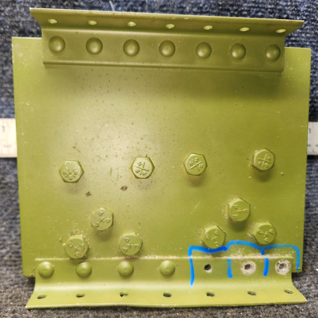 Used aircraft parts for sale, 0713495-21 Cessna C180/185 Main Landing Gear Inboard Bracket Assembly - LH