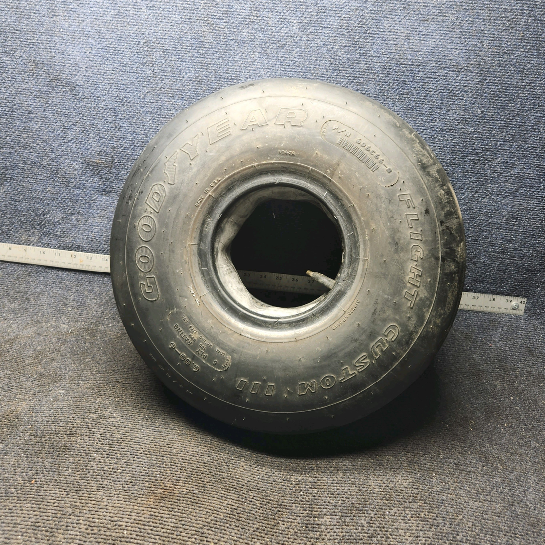 Used aircraft parts for sale, 606C66-8 Goodyear Beechcraft 35-33 Flight Custom III Tire