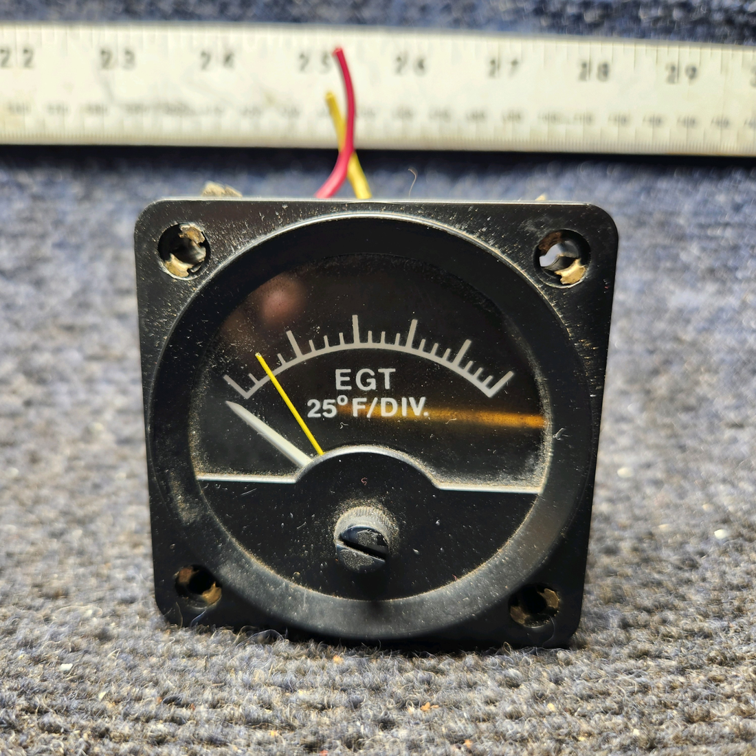 Used aircraft parts for sale, 202A-7A Alcor Piper PA28-161 Exhaust Gas Temperature Indicator
