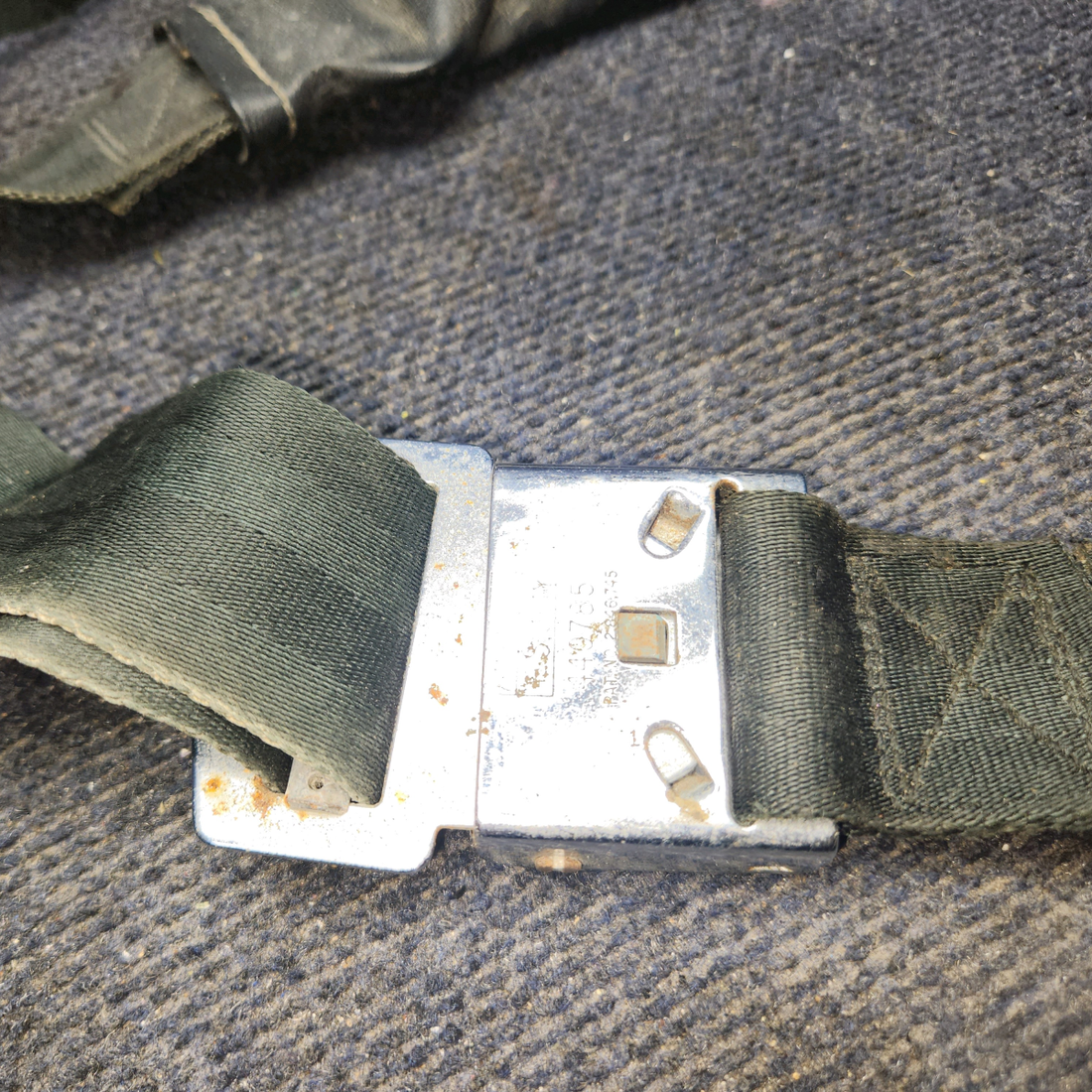 Used aircraft parts for sale, 449968 America Safety Lap Seat Belt Assembly with Boot