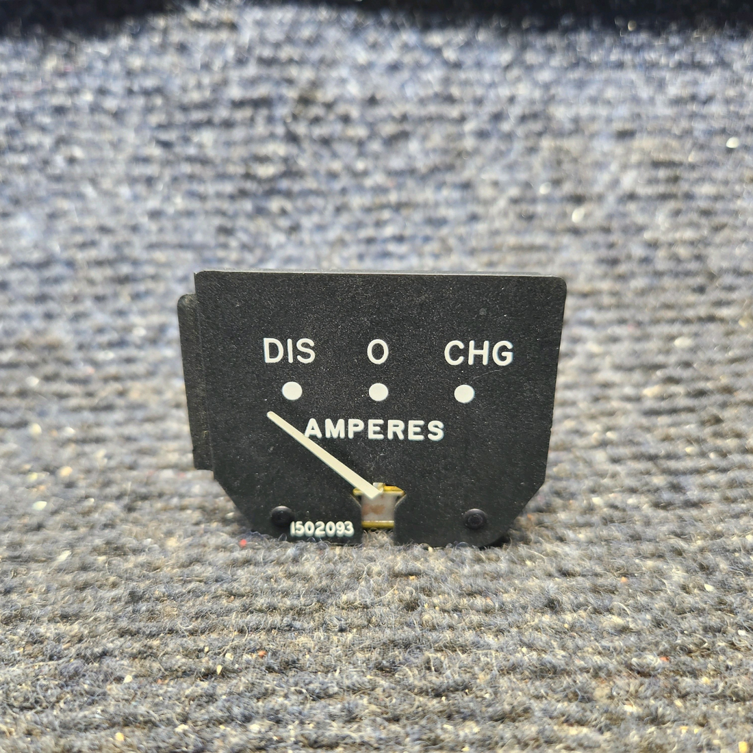 Used aircraft parts for sale, 1502093 Beechcraft S35, V35, V35A Amperes Indicator