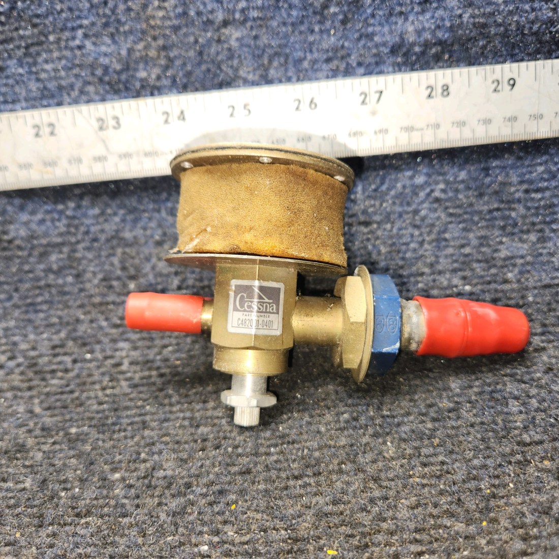 Used aircraft parts for sale, C482001-0401 Airborne Cessna 172RG Vacuum Regulator Valve