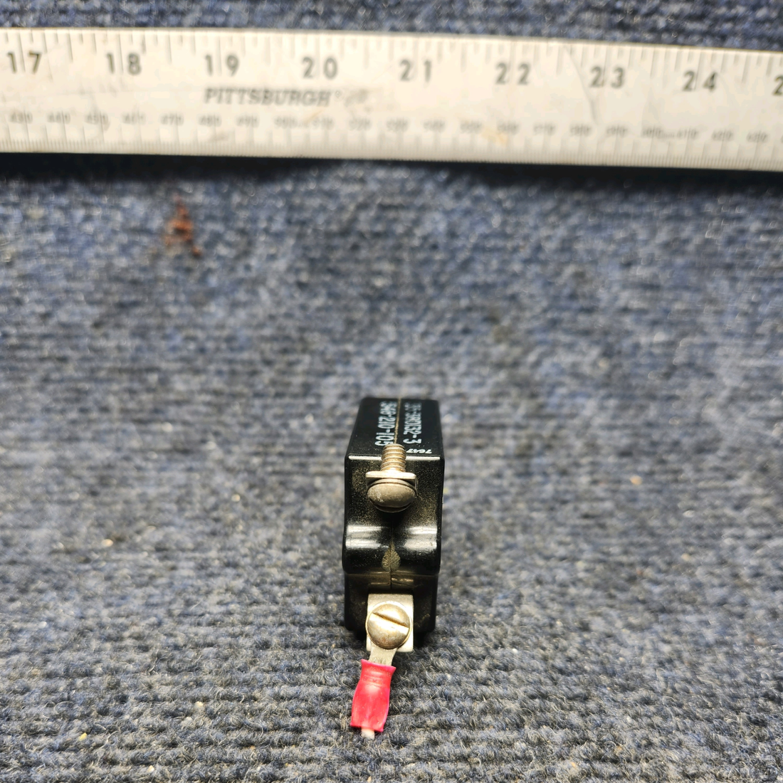 Used aircraft parts for sale, 35-380132-3 Beechcraft F33A WOOD TOGGLE SWITCH (10A)
