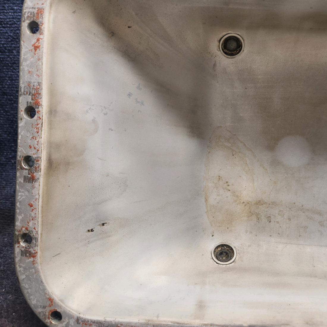 Used aircraft parts for sale, 539937 Continental O-470 Cessna 182G Sump Oil Assembly