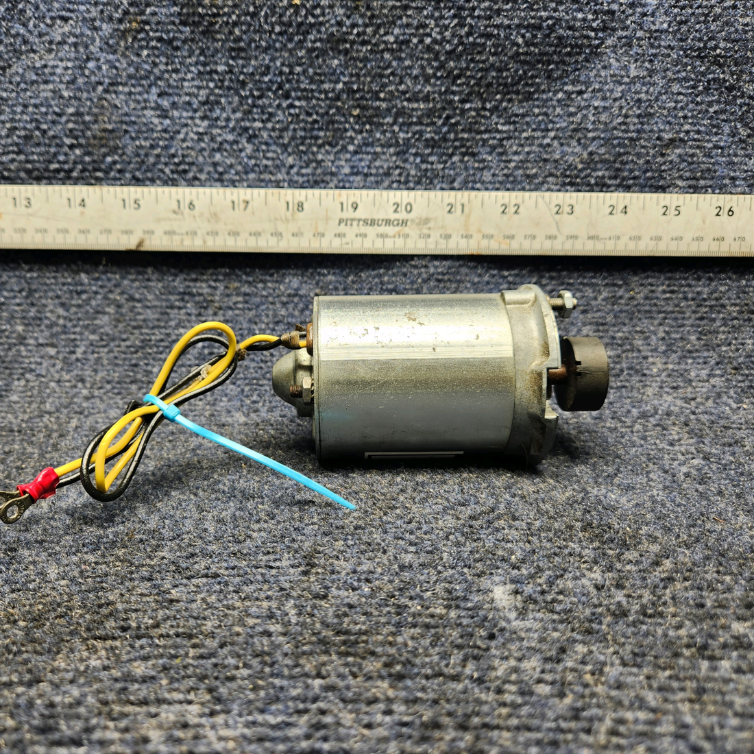 Used aircraft parts for sale, 750105-001 MOONEY M20J FLAP ACTUATOR MOTOR (VOLTS: 12-14)