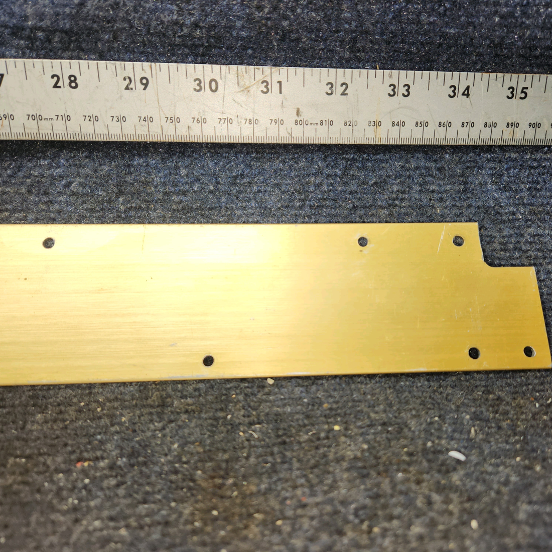 Used aircraft parts for sale, 0511240-2 McFarlane Aviation Cessna 172E Outboard Seat Rail LH