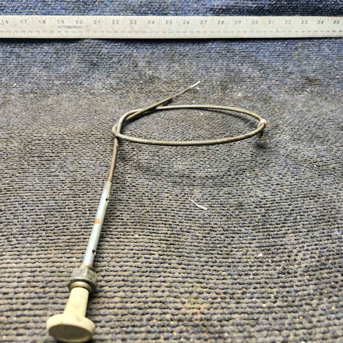 Used aircraft parts for sale, S1239-11 cessna 150G Cabin Heat Control Cable (36")