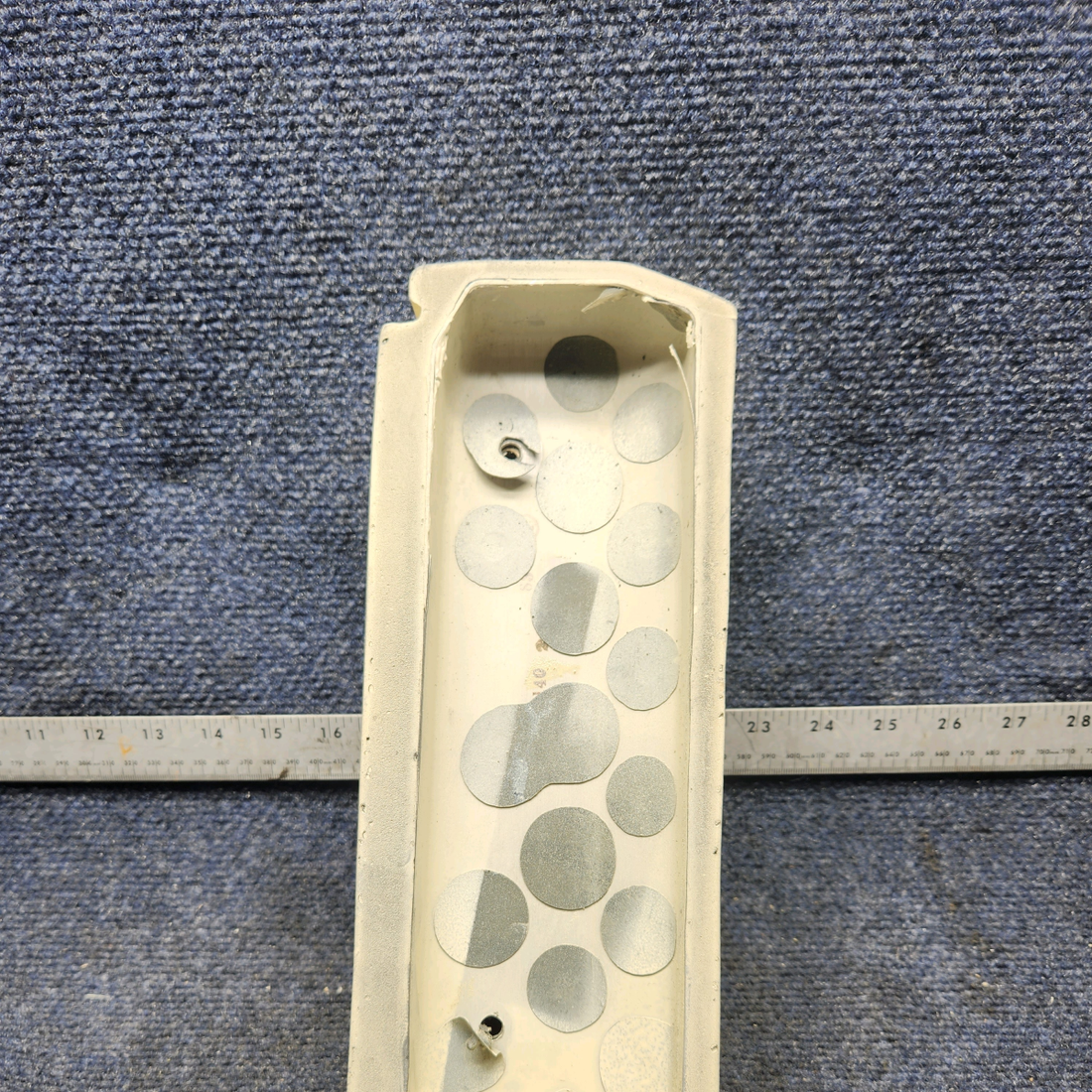 Used aircraft parts for sale, 96-534133-1 Beechcraft F33A PASSENGER ARMREST MIDDLE LH