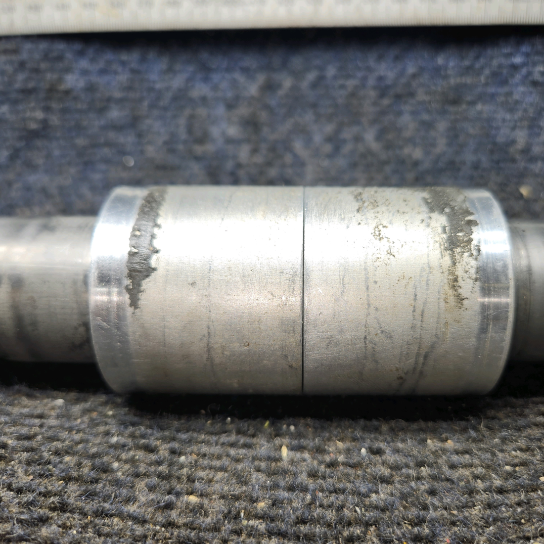 Used aircraft parts for sale, 1442001-1, 1442002-1 Cessna 172F Nose Gear Wheel Axle Assy