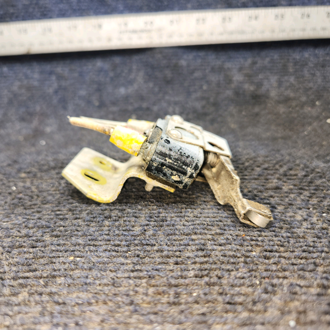 Used aircraft parts for sale, 45-361116 Beechcraft 35-33 Flap Limit Up Switch with Bracket