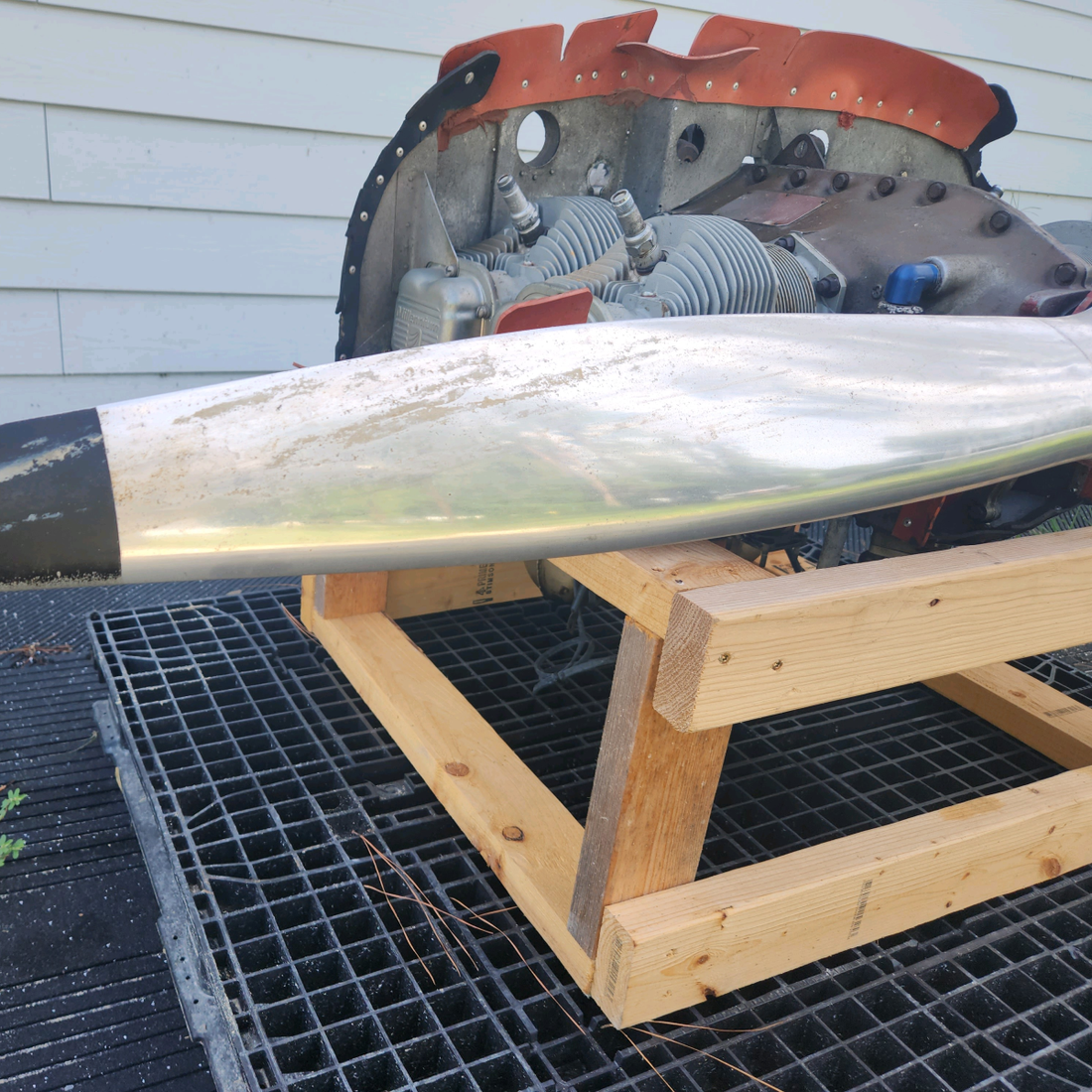 Used aircraft parts for sale, O-200-A TCM Continental cessna 150G Engine and Propeller Combo