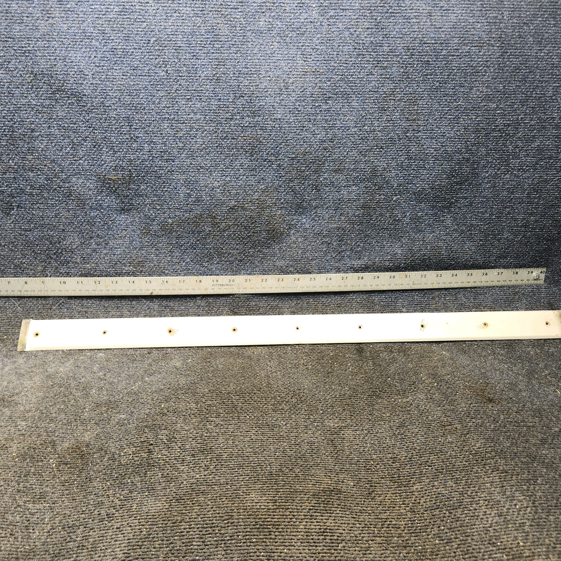 Used aircraft parts for sale, 79557-00 piper PA-28-181 Center Windshield Trim Strip