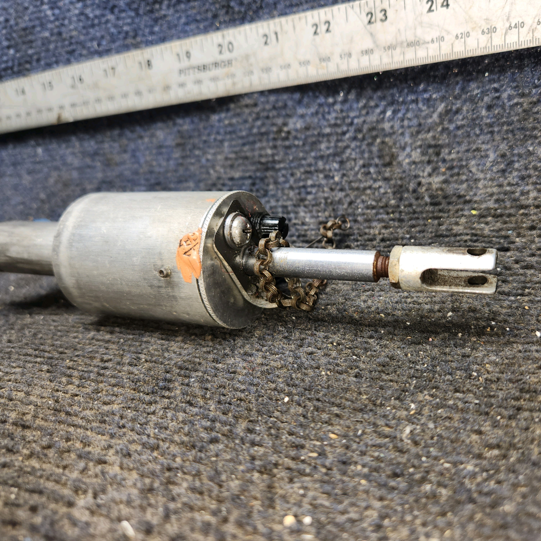 Used aircraft parts for sale, 0541138-20 cessna 150G Master Brake Cylinder Assembly