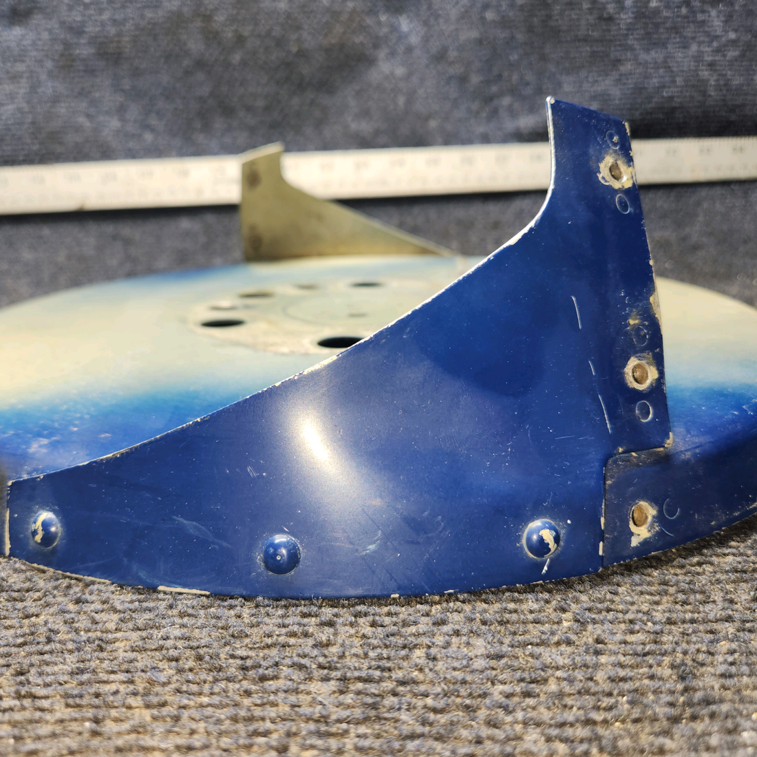 Used aircraft parts for sale, D4254 Beechcraft C23 SUNDOWNER Aft Spinner Bulkhead Assembly