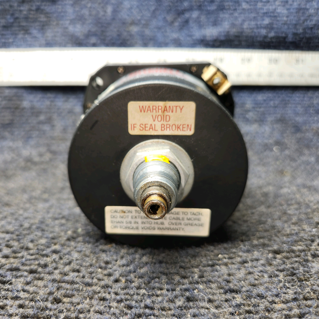 Used aircraft parts for sale, D1-112-5023 Mitchell Aircraft Production, Inc. Beechcraft C23 SUNDOWNER Recording Tachometer, Mechanical