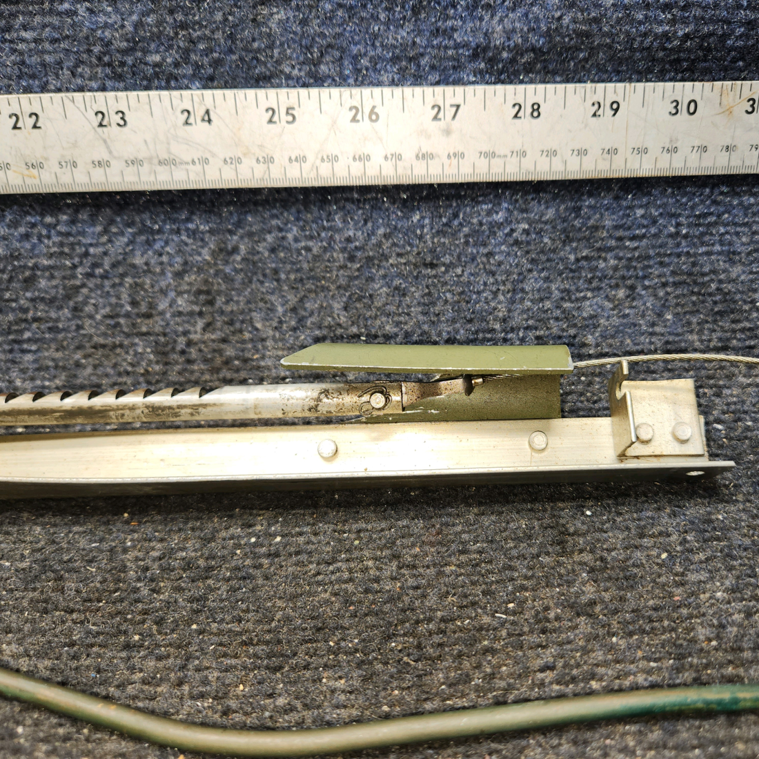 Used aircraft parts for sale, 0813150-55 Cessna 172F Parking Brake Handle Assy