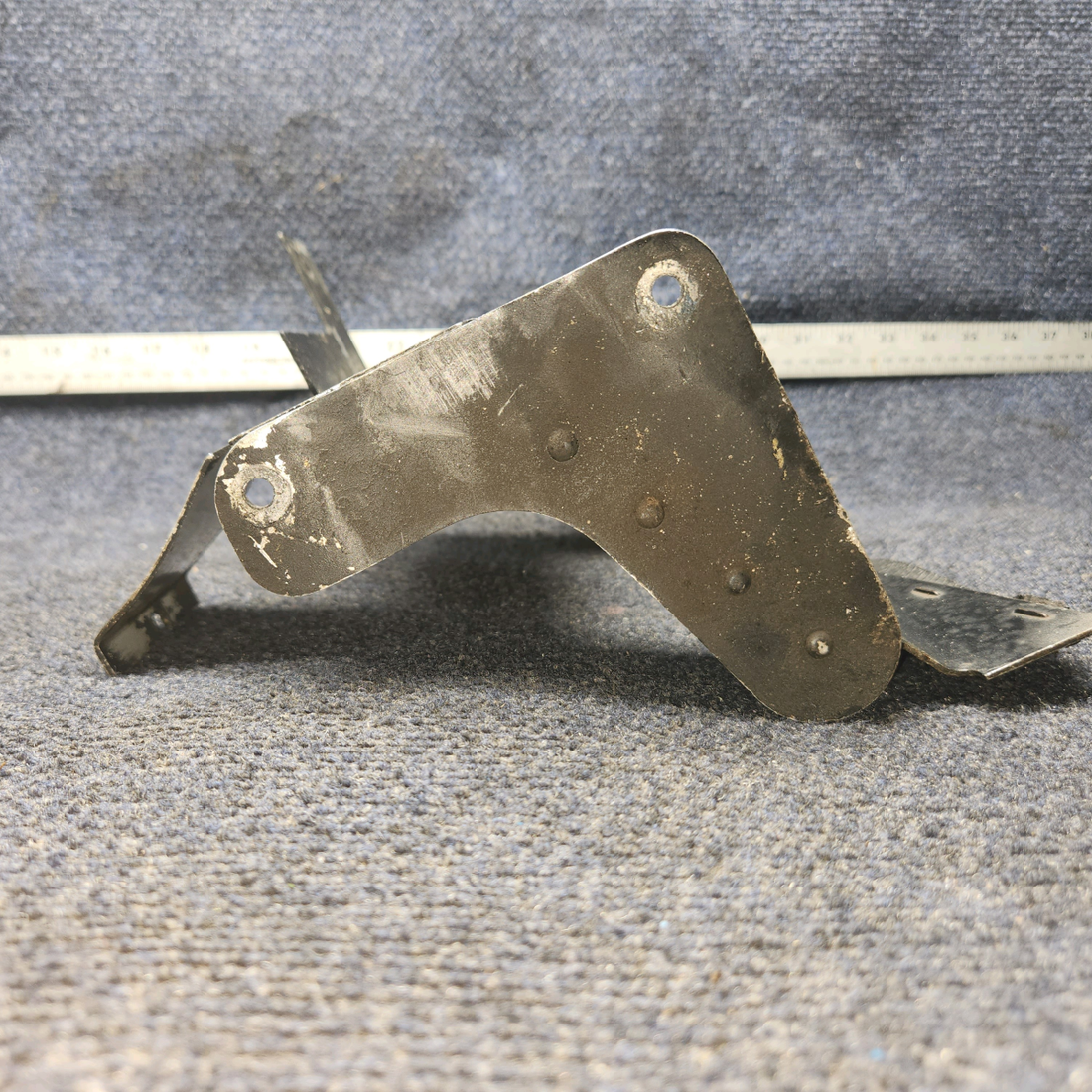 Used aircraft parts for sale, 63610-000 Lycoming O-320 Piper PA28-140 Front Baffle - LH