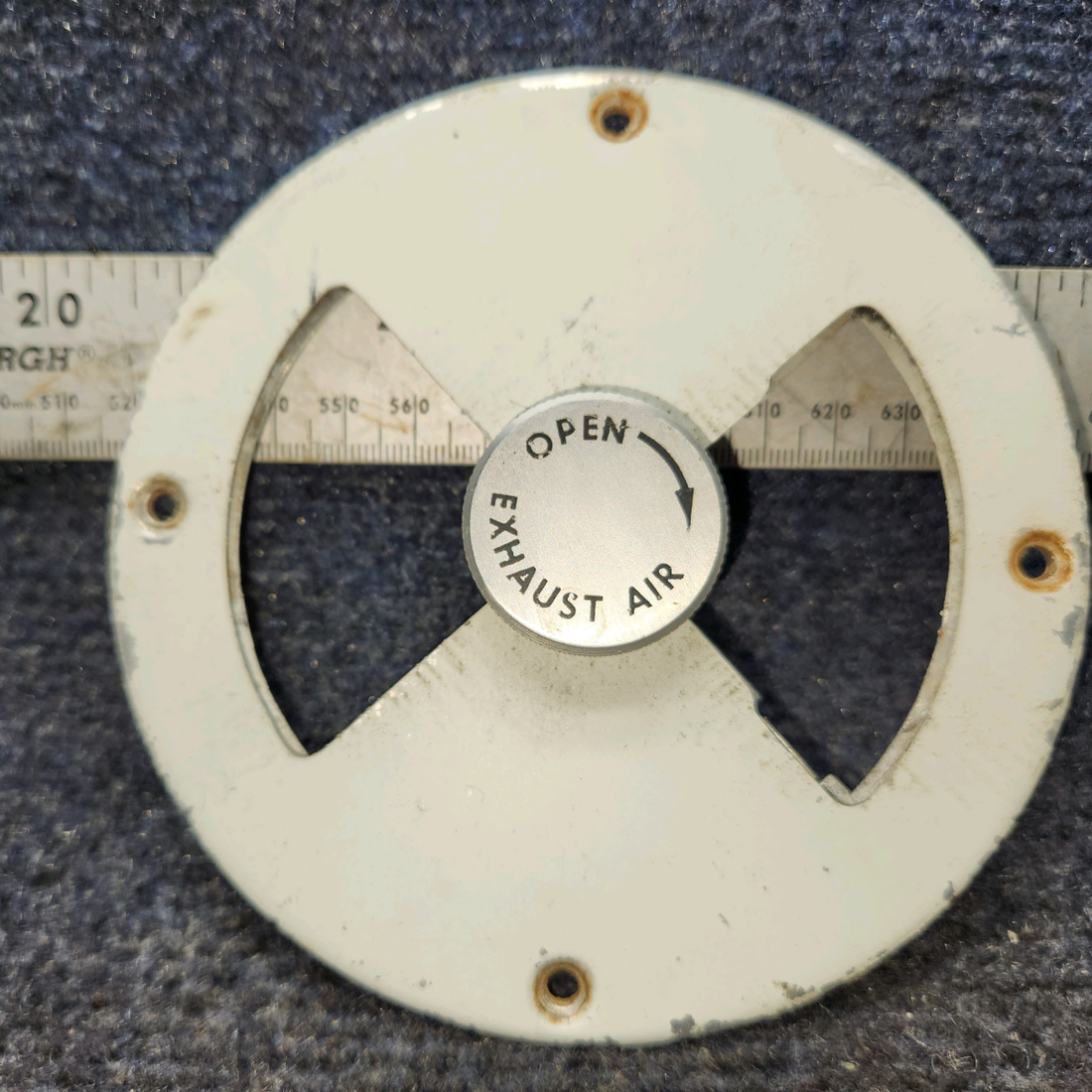 Used aircraft parts for sale, 96-55015-601 BEECHCRAFT 95-55B Cabin Exhaust Valve Assembly