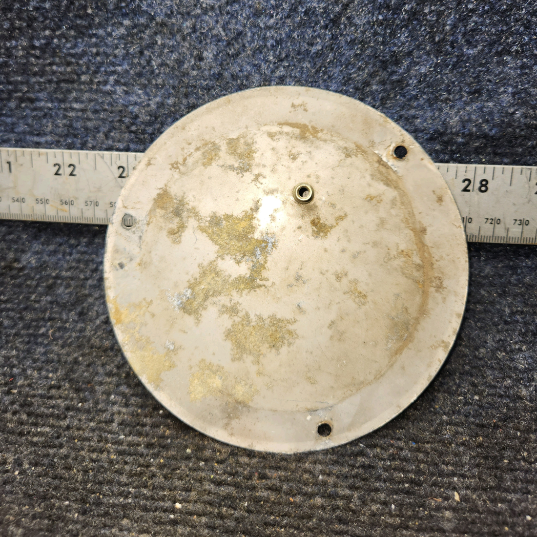 Used aircraft parts for sale, S225-2 Cessna 172F Inspection Plates - 5", 3 holes (Set of 2)