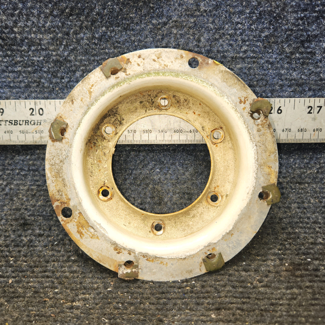 Used aircraft parts for sale, 0523529-1 cessna 150G Fuel Tank Adapter Assembly