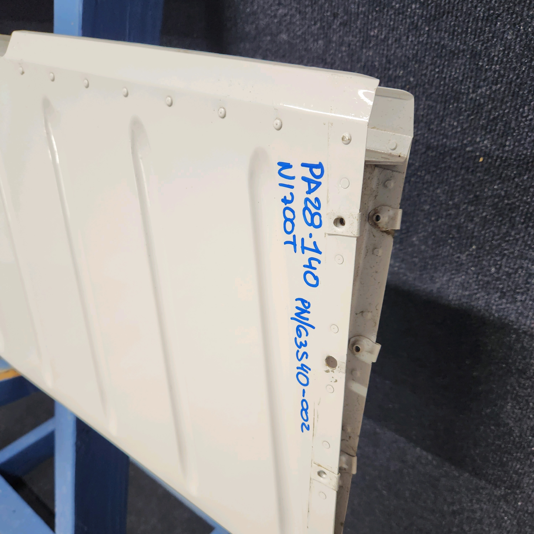 Used aircraft parts for sale, 63540-002 PIPER PA28-140 RUDDER ASSEMBLY