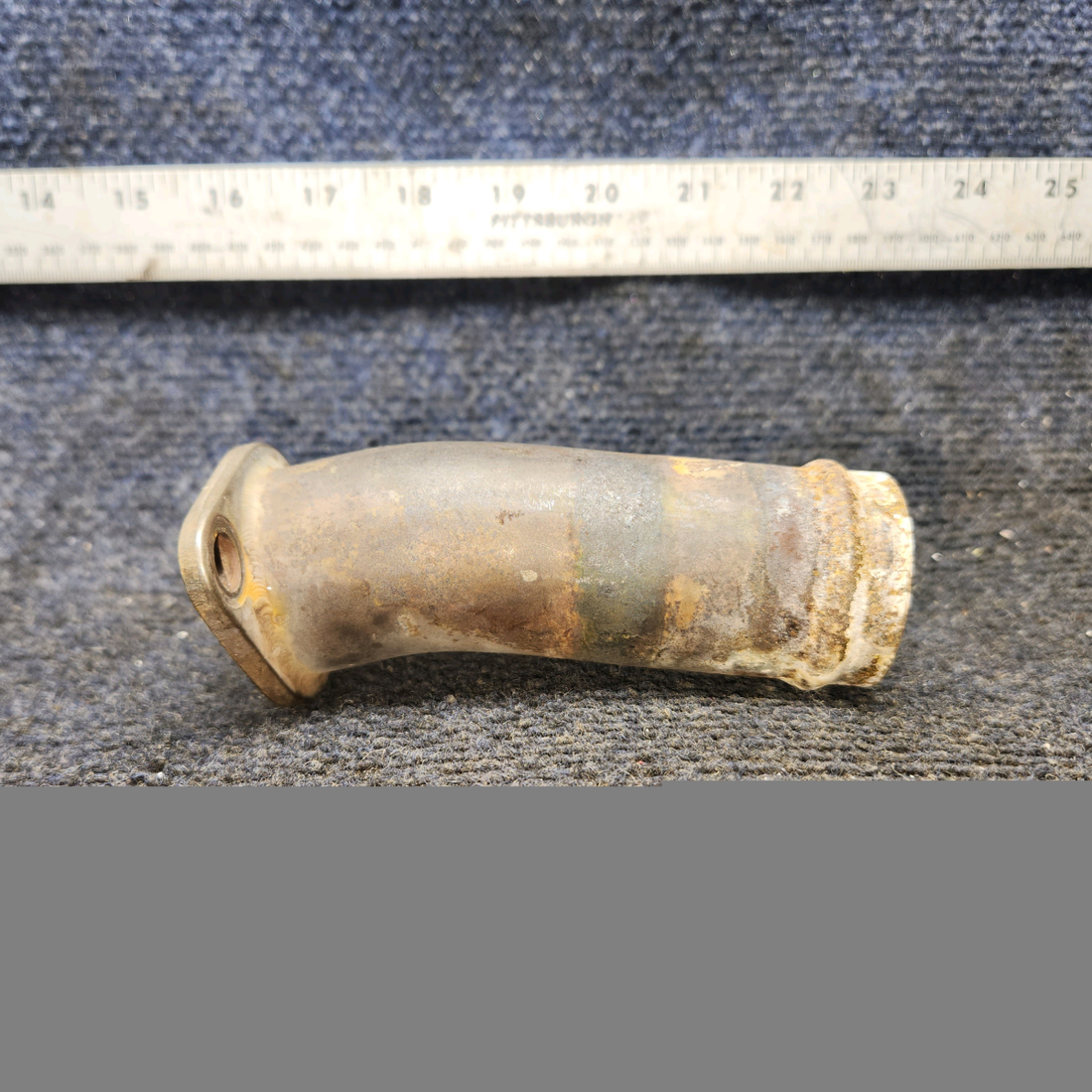Used aircraft parts for sale, 0550176-57 Cessna 172E Exhaust Curved Riser