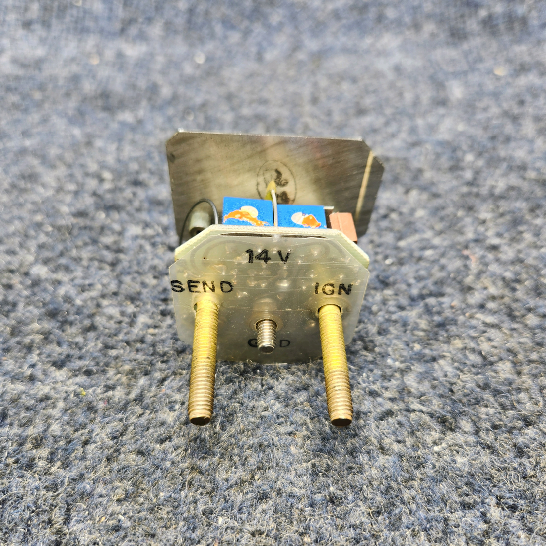 Used aircraft parts for sale, 5-01040 BEECHCRAFT F35 FUEL GAUGE INDICATOR 12 VOLTS