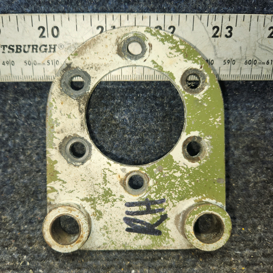 Used aircraft parts for sale, 756-818 Piper PA28-140 Torque Plate Assembly