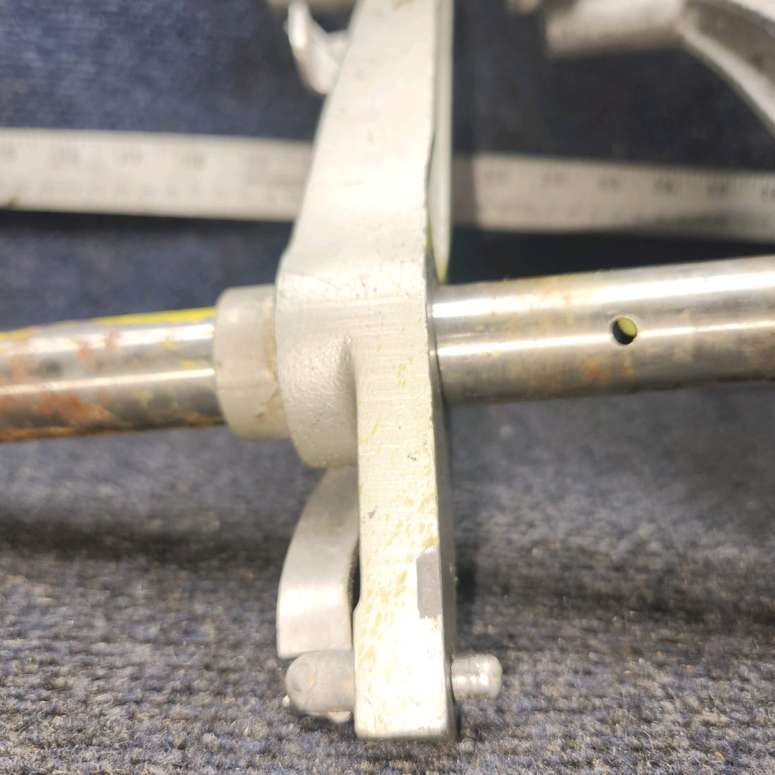 Used aircraft parts for sale, 95-524018-604 BEECHCRAFT 95-55B Pilot’s Side Rudder Pedal Assembly