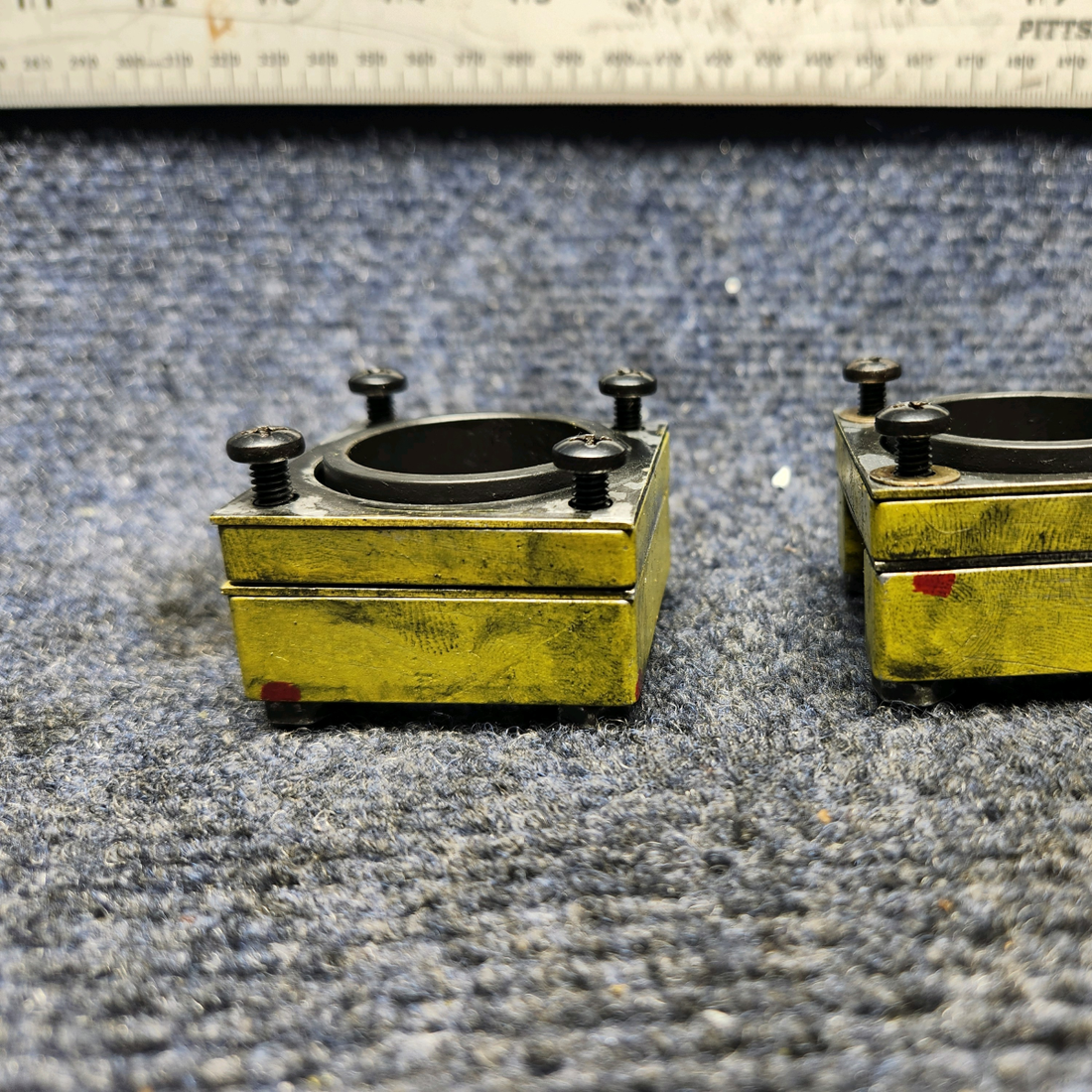 Used aircraft parts for sale, 68272-002, 68272-003 PIPER PA28-161 Warrior III CONTROL WHEEL PLATE W BUSHING "PRICE PER EACH"