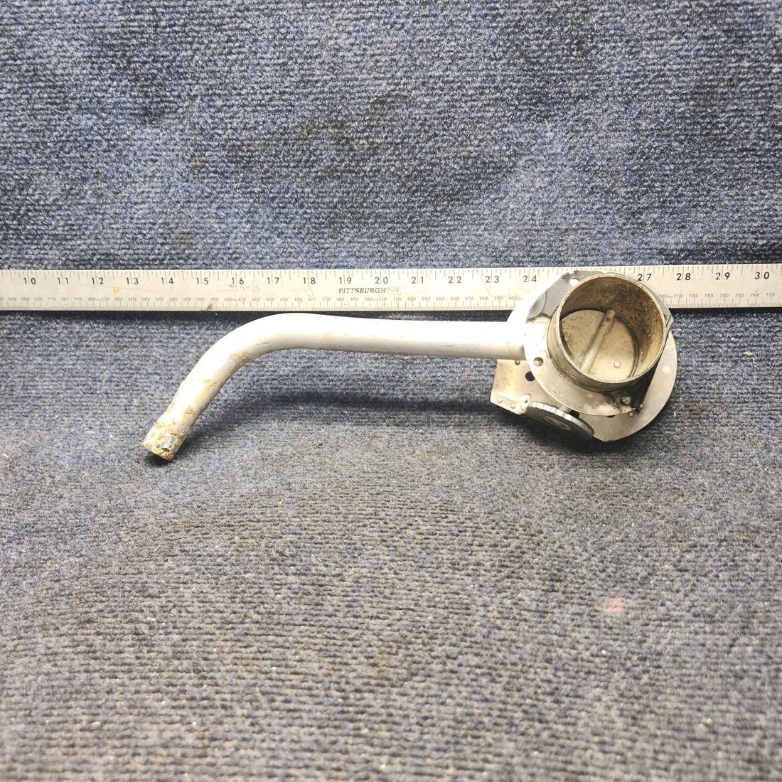 Used aircraft parts for sale, 68416-001 Piper PA28-140 Cabin Air Vent Valve Assy Forward RH