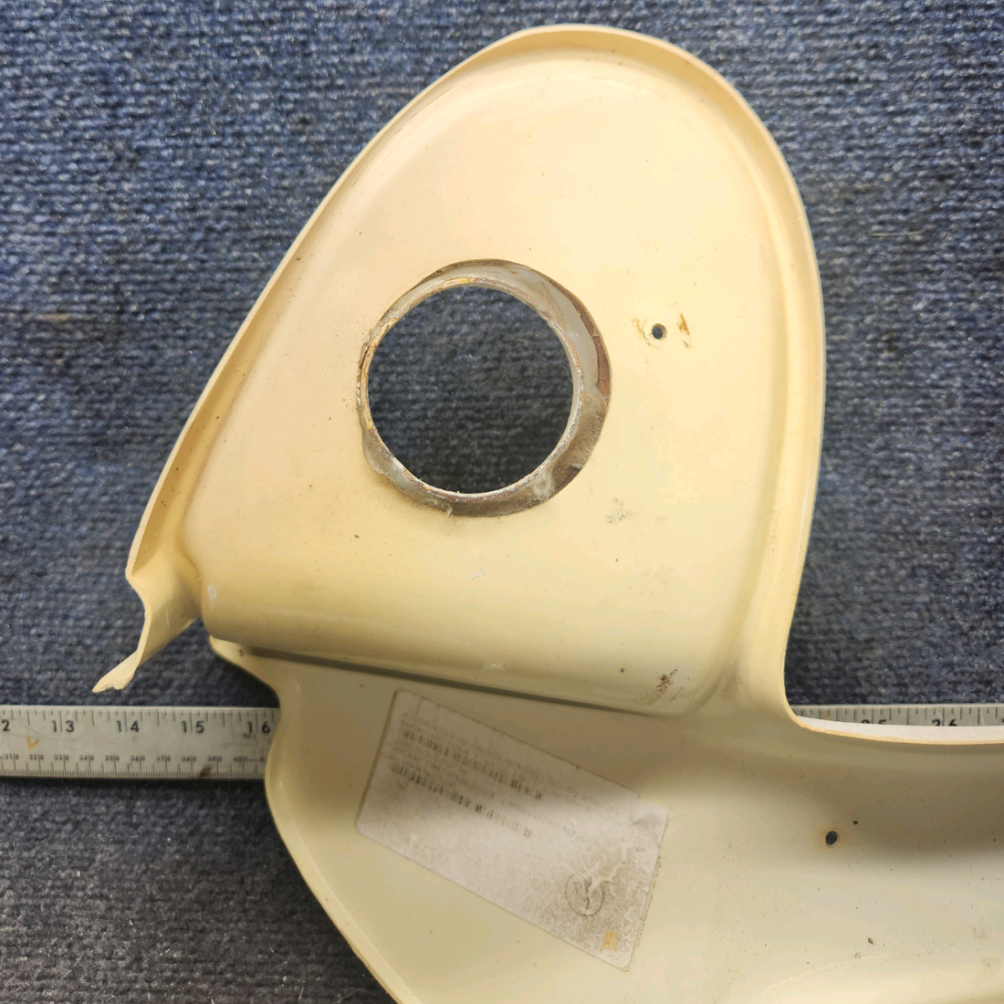 Used aircraft parts for sale, 0515026-6 cessna 172N Doorpost Shield Assembly - RH