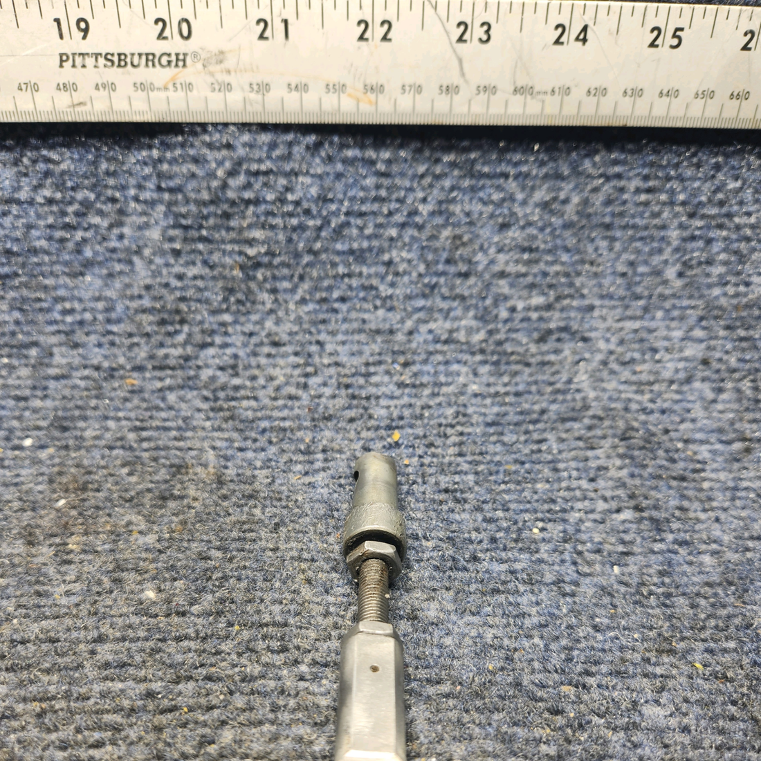 Used aircraft parts for sale, 650220-025 Mooney M20K COWL FLAP CONTROL ROD LH OR RH